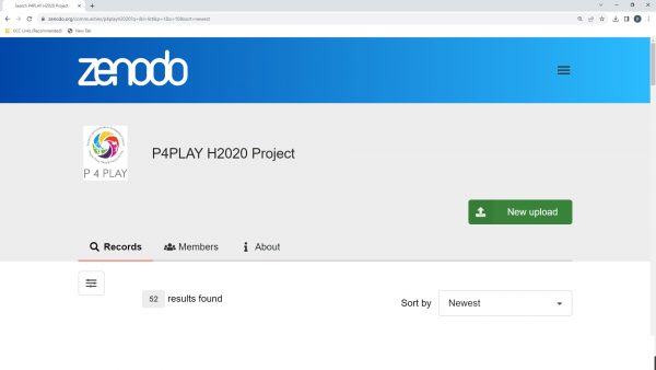 Zenodo: The place to find every research output from P4Play!